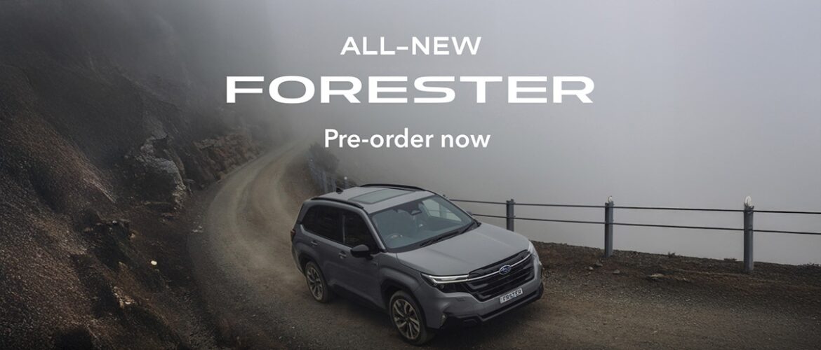 THE ALL-NEW SUBARU FORESTER AWD*!